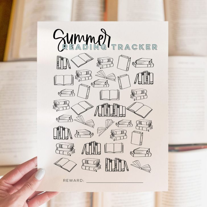 Summer reading tracker