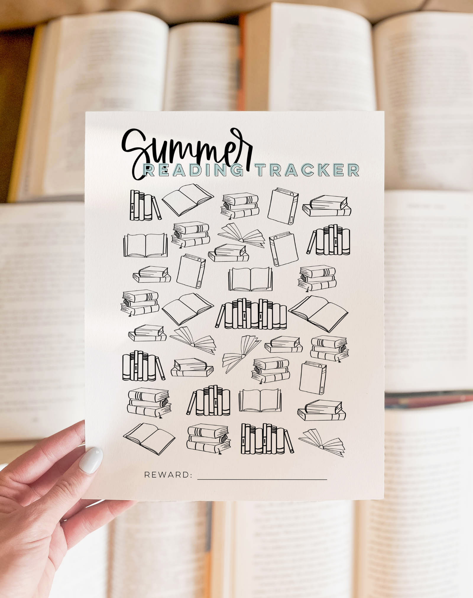 Summer reading tracker