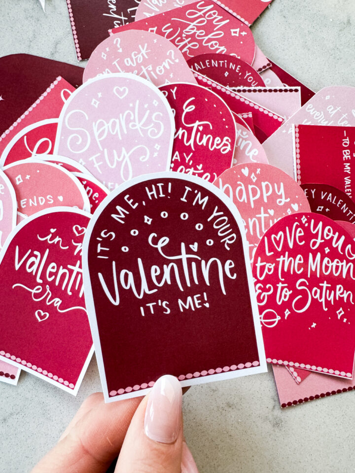 27 Free Printable Taylor Swift Themed Valentine's Day Cards - Hand 